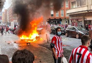 Disturbios en Bilbao